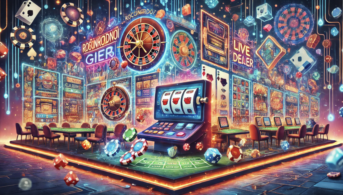 Types of games in online casinos
